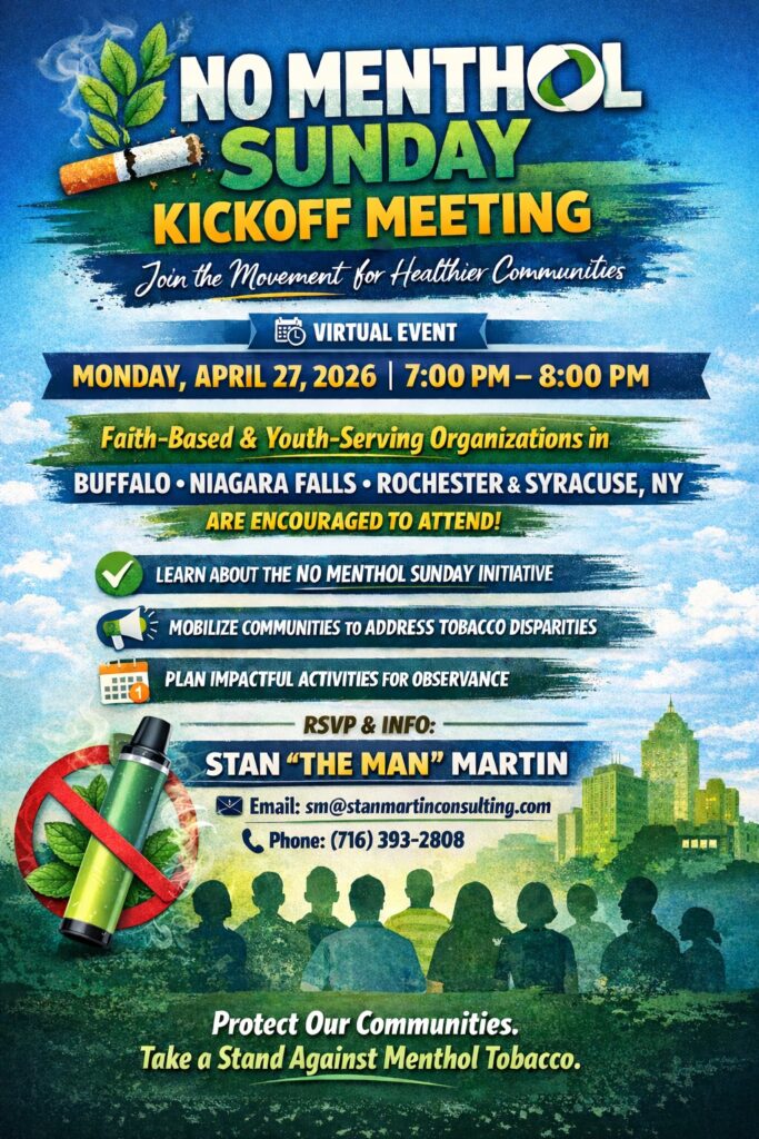 No Menthol Sunday 2026