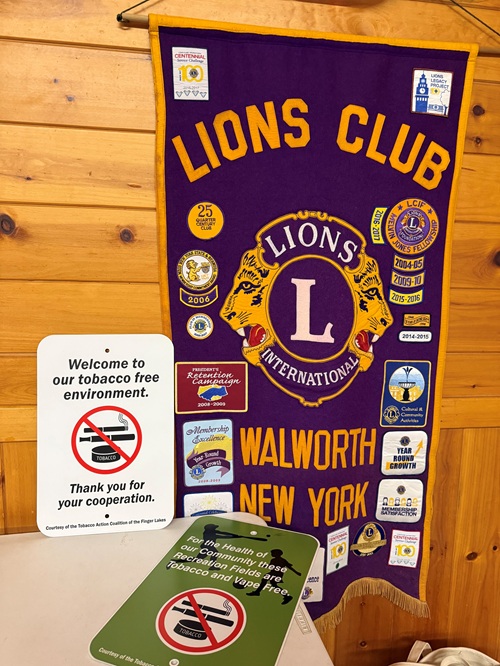 Lions Club Banner