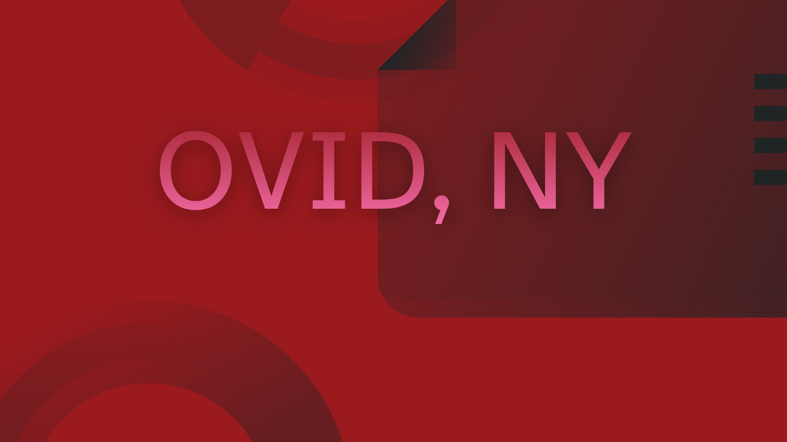Ovid NY