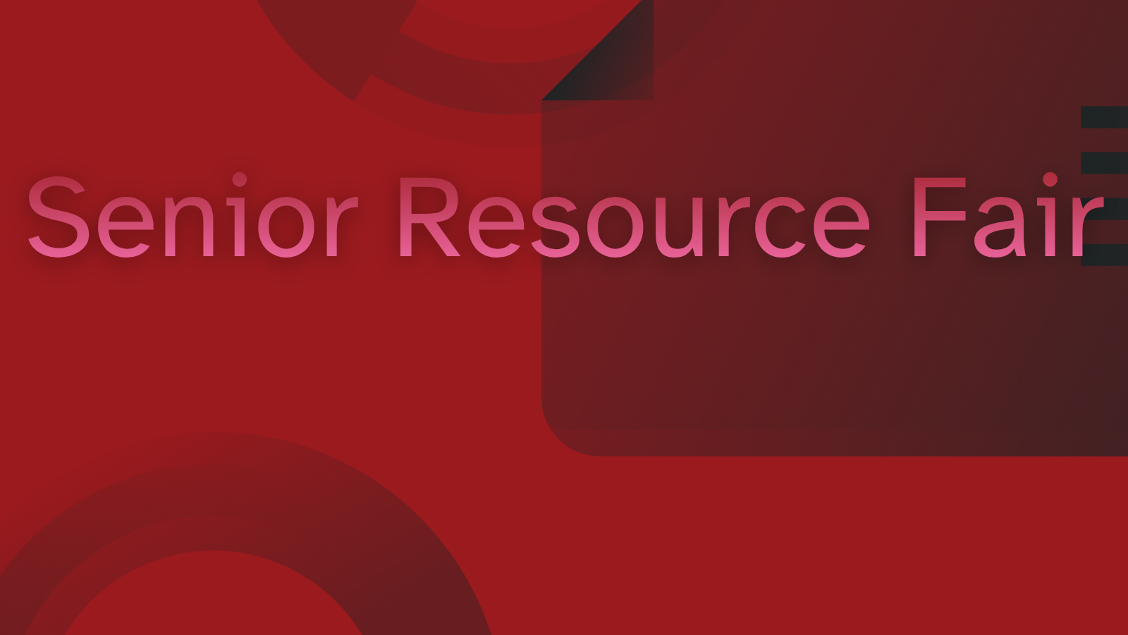 Senior Resource Fair