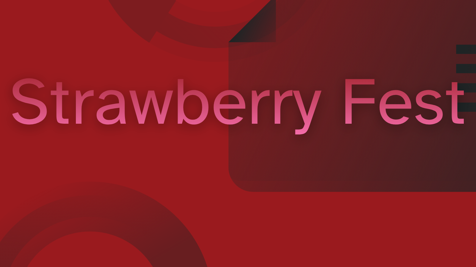 Strawberry Fest
